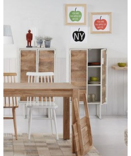 NORMAL 140 o 180 cm allungabile in rovere naturale tavolo rettangolare