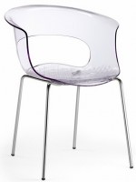 MISS B Sessel Polycarbonat stoßfestem 4 Beine Leben Vertrag Haus Möbel design Zubehör