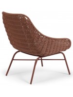 IVRO Sessel für drinnen oder draußen aus Stahl und Baumwolle