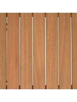 ALPES table 183x100 extendable 240 cm in solid acacia wood for outdoor or indoor