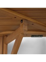 CANDY mesa plegable para colgar en madera maciza de acacia