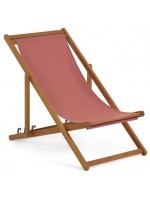 AMESIR choice of color deckchair in solid acacia wood for outdoor garden terraces hotel