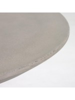 NOTORIUS choice measures 90 or 120 cm in diameter concrete table for outdoor