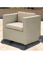 DALLAS armchair hinges thickness 2 mm for garden and terraces