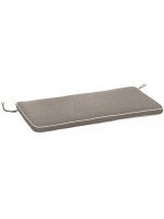 LIBERTY scelta colore con bordino ecrù 45x100 in tessuto rettangolare per panca 2 posti cuscino per esterno