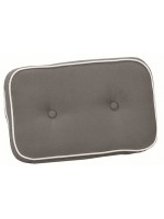 LIBERTY scelta colore bordino ecrù 40x24 in tessuto rettangolare per schienale cuscino per esterno