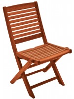 CORFU S Folding wooden chair garden terrace residence farm holidays hotel terme
