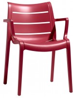 SUNSET in tecnopolimero vari colori sedia per giardino terrazzo bar impilabile