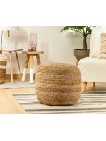 DEREN pouf rotondo diam 50 in juta naturale