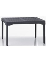 OLLY 74x56 cm fixed coffee table in technopolymer