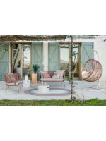 CEM stool or table in concrete resistant for gardens and terraces