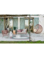 CEM stool or table in concrete resistant for gardens and terraces