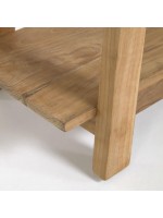 BALUAN in recycled solid teak wood stool or coffee table or bedside table