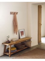 SABA bench 150 cm in solid recycled teak wood