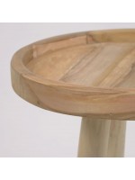 MALAYSIA tavolino in legno massello di teak per esterno o interno
