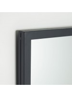 CANDEM square mirror in black metal home design