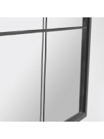 CANDEM square mirror in black metal home design