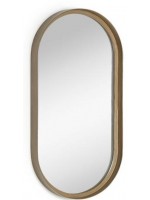 GEMIN alto 100 o 60 cm specchio in metallo oro design casa