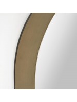GEMIN 100 oder 60 cm hoher Spiegel in Gold Metall Design nach Hause