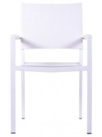 ATRA scelta colore sedia in alluminio impilabile per giardino terrazzi hotel bar ristoranti contract