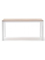 EMINEM table en aluminium extensible pour terrasses de jardin résidence hôtel bar restaurants contrat