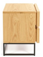 TANA bedside table in natural oak wood home design