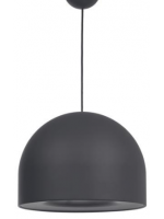 AREL black aluminum ceiling lamp