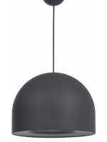 AREL lampada da soffitto in alluminio nero