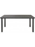 ERCOLE table 170x100 fixed side by side color choice for outdoor garden terrace veranda