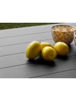 ERCOLE 170x100 Table fixe côte à côte coloris au choix pour extérieur jardin terrasse véranda