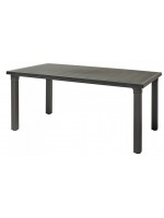 ERCOLE table 170x100 fixed side by side color choice for outdoor garden terrace veranda