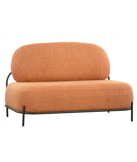 FABULA Stoff Farbe Wahl 2-Sitzer gepolstertes Design-Sofa für zu Hause oder Vertrag