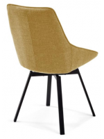 FRED swivel chair color choice in fabric and metal legs for home or contract professional offices hotels