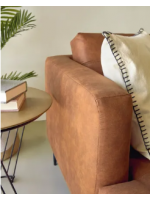 BASIC scelta colore in tessuto stile pelle divano design
