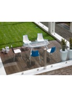 METROPOLIS TABLE BASE L für Tischplatte 180x90 cm Stahlkonstruktion für Tischplatte aus Glas oder Holz oder Quarz oder Laminat