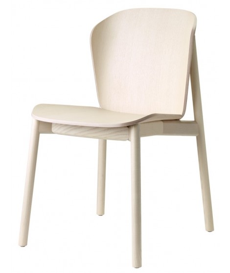 FINN ALL WOOD Design Stuhl für zu Hause oder Vertrag Hotelbedarf für Bars und Snacks
