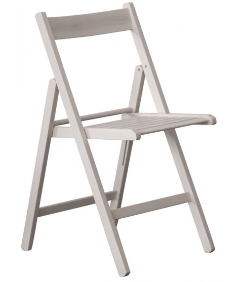 AXEL folding chair color choice in beech wood for home or contract