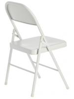 ALEGRA metal folding chair color choice