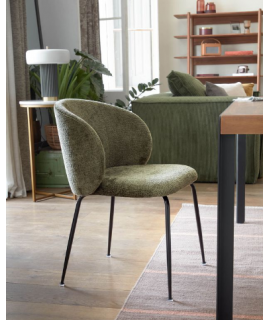 ALELA in chenille color choice living design upholstered chair