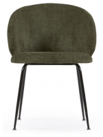 ALELA en silla tapizada de diseño de vida a elección de color de chenilla