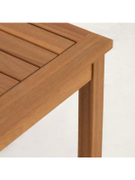ALIANS juego de salón en madera maciza de acacia y cojines incluidos para exterior e interior