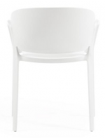 AMMA scelta colore sedia con braccioli impilabile in polipropilene per giardino terrazzo residence ristoranti chalet