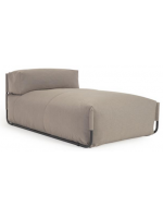 SLEEPER puf sofa chaise longue modular exterior o interior en aluminio y tejido exterior