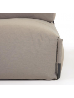 SLEEPER pouf divano chase long modulare esterno o interno in alluminio e tessuto outdoor