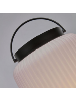 LANTE Warm LED lamp in polyethylene and metal for indoor or outdoor