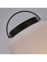 LANTE Warme LED Lampe aus Polyethylen und Metall für den Innen und Außenbereich