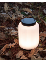 LANTE Lampe LED chaude en polyéthylène et métal pour intérieur ou extérieur