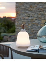 KOLA Warme LED Lampe aus Polyethylen für den Innen und Außenbereich