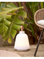 KOLA Lampe LED chaude en polyéthylène pour intérieur ou extérieur