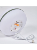 RENE' Lampe LED chaude en polyéthylène et métal choix de couleur pour intérieur ou extérieur